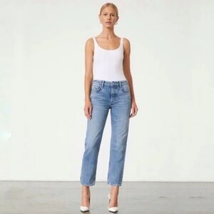 GRLFRND Helena Straight Leg Jeans